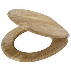 Tiger Hetta Καπάκι Λεκάνης MDF Brown 800589 800589