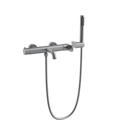 Orabella Oval Gun metal light - Μπαταρία Λουτρού 10482