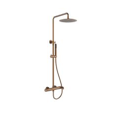 Orabella Oval Rose gold - Στήλη ντουζ με στρόγγυλη κεφαλή Φ250 10479