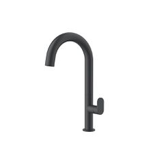 Orabella Oval Black matt Ψηλή - Μπαταρία νιπτήρος 10462