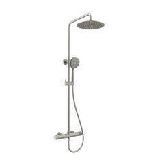 Orabella Preciosa Brushed nickel - Στήλη ντουζ με στρόγγυλη κεφαλή Φ250 10392