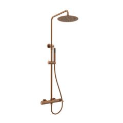 Orabella Preciosa Brushed rose gold - Στήλη ντουζ με στρόγγυλη κεφαλή Φ250 10390