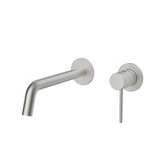 Orabella Preciosa Brushed nickel - Μπαταρία νιπτήρος, εντοιχισμού 2 οπών 10384