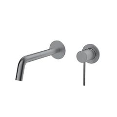 Orabella Preciosa Gun metal light - Μπαταρία νιπτήρος, εντοιχισμού 2 οπών 10365