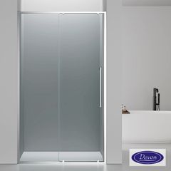 SLIDER 100 (97-100εκ) DEVON ELLI CLEAN-GLASS CHROME SLL100C-100