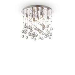 Φωτιστικό Οροφής MOONLIGHT PL8 Χρυσό Ideal Lux 080932