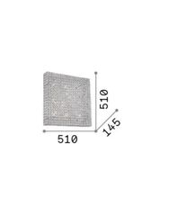 Φωτιστικό Οροφής ADMIRAL PL8 Ideal Lux 080352