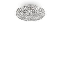 Φωτιστικό Οροφής KING PL5 Χρώμιο Ideal Lux 075419