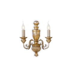 Απλίκα FIRENZE AP2 Χρυσό Ideal Lux 020846