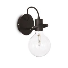 Απλίκα RADIO AP1 Μαύρο Ideal Lux 119502