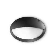 Απλίκα POLAR-2 AP1 OVAL Μαύρο Ideal Lux 096728