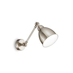 Απλίκα NEWTON AP1 NICKEL Ideal Lux 016399