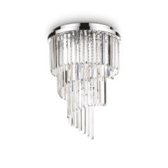 Φωτιστικό Οροφής CARLTON PL12 Χρώμιο Ideal Lux 168937