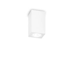 Φωτιστικό Οροφής LOOK PL1 SQUARE D70 H110 GESSO Ideal Lux 155791