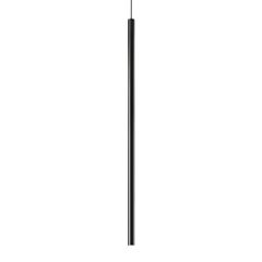 Κρεμαστό Φωτιστικό LOOK LED SP1 ROUND D30 H1000 ON-OFF Μαύρο 3000K Ideal Lux 142913