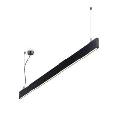 Γραμμικό Σύστημα Φωτισμού STEEL SP2 D20 BI-EMISSION WIDE 3000K Μαύρο Ideal Lux 241975
