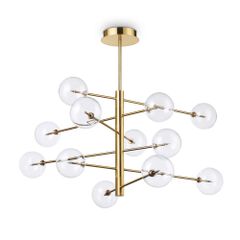 Κρεμαστό Φωτιστικό EQUINOXE SP12 Ορείχαλκος Ideal Lux 200125