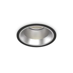 Χωνευτό Φωτιστικό OFF FI 28W 3000K Μαύρο Ideal Lux 266572