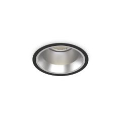 Χωνευτό Φωτιστικό OFF FI 15W 4000K Μαύρο Ideal Lux 266565