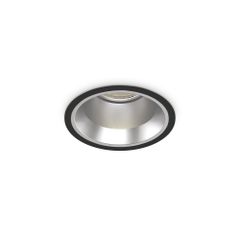 Χωνευτό Φωτιστικό OFF FI 15W 3000K Μαύρο Ideal Lux 266558