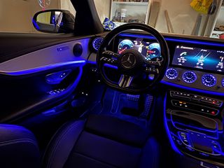 Mercedes-Benz E 300 2021 e FACELIFT AMG PANORAMA BLIND SPOT AMBIENT ΚΑΙΝΟΥΡΓΙΟ-thumb-35