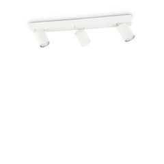 Φωτιστικό Οροφής RUDY PL3 ROUND Λευκό Ideal Lux 229065