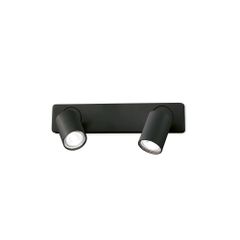 Απλίκα RUDY AP2 ROUND Μαύρο Ideal Lux 229034