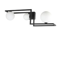 Φωτιστικό Οροφής ANGOLO PL3 Μαύρο Ideal Lux 284286