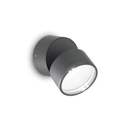 Απλίκα OMEGA AP ROUND Ανθρακί 3000K Ideal Lux 285450