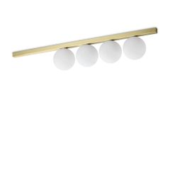 Φωτιστικό Οροφής BINOMIO PL4 Ορείχαλκος Ideal Lux 328461