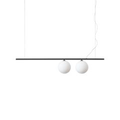 Κρεμαστό Φωτιστικό PERLINE SP2 Μαύρο Ideal Lux 306995