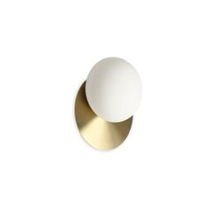 Απλίκα NINFEA AP1 Ορείχαλκος Ideal Lux 293646