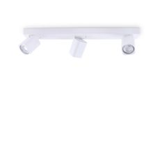 Φωτιστικό Οροφής RUDY PL3 SQUARE Λευκό Ideal Lux 294810