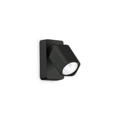 Απλίκα RUDY AP1 SQUARE Μαύρο Ideal Lux 321530