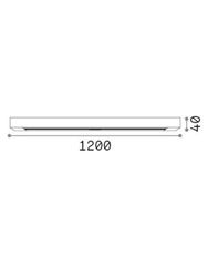 ROSONE ROSONE LINEARE ALL IN 6 LUCI Χρώμιο Ideal Lux 304045