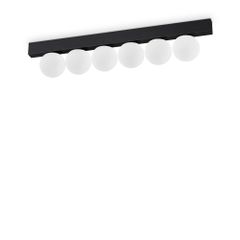 Φωτιστικό Οροφής BINOMIO LED PL6 Μαύρο Ideal Lux 313290