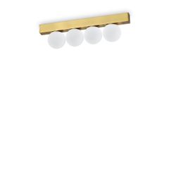 Φωτιστικό Οροφής BINOMIO LED PL4 Ορείχαλκος Ideal Lux 328249