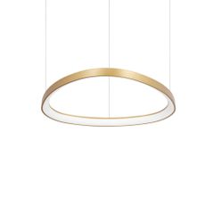 Κρεμαστό Φωτιστικό GEMINI SP D061 DALI/PUSH Ορείχαλκος 3000K Ideal Lux 304700