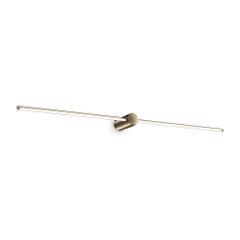 Απλίκα ESSENCE AP ROUND D115 LUCE A 45° Ορείχαλκος 3000K Ideal Lux 327785
