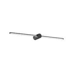Απλίκα ESSENCE AP ROUND D075 LUCE A 45° Μαύρο 3000K Ideal Lux 310145