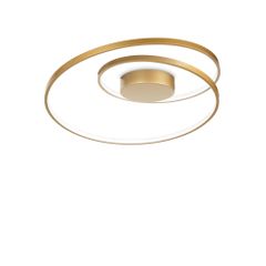 Φωτιστικό Οροφής OZ PL D060 ON-OFF Ορείχαλκος 2700K Ideal Lux 342306