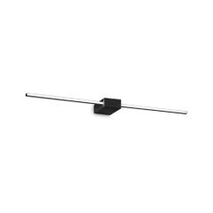 Απλίκα ESSENCE AP SQUARE D075 LUCE DIR. Μαύρο 3000K Ideal Lux 311760