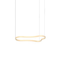 Κρεμαστό Φωτιστικό WAVES-2 SP Χρυσό Ideal Lux 345253