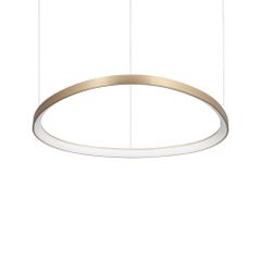 Κρεμαστό Φωτιστικό GEMINI SP D081 ON-OFF Ορείχαλκος 4000K Ideal Lux 372204