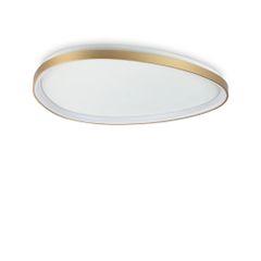 Φωτιστικό Οροφής GEMINI PL D081 ON-OFF Ορείχαλκος 4000K Ideal Lux 372112