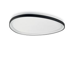 Φωτιστικό Οροφής GEMINI PL D081 ON-OFF Μαύρο 4000K Ideal Lux 372105