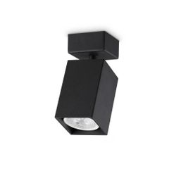 Απλίκα DYNAMITE AP1 SQUARE Μαύρο Ideal Lux 371191