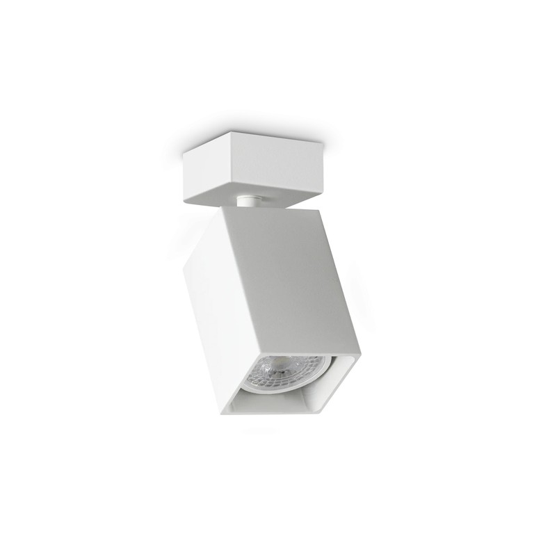 Απλίκα DYNAMITE AP1 SQUARE Λευκό Ideal Lux 371160