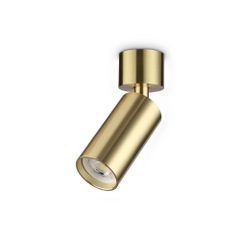 Απλίκα DYNAMITE AP1 MINI ROUND Ορείχαλκος Ideal Lux 347653