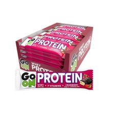 PROMOBOX 24TMX ΜΠΑΡΑ ΠΡΩΤΕΪΝΗΣ GO ON NUTRITION CRANBERRY 50gr